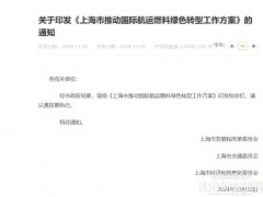 上海:適度超前拓展綠色燃料在國際航運的應用